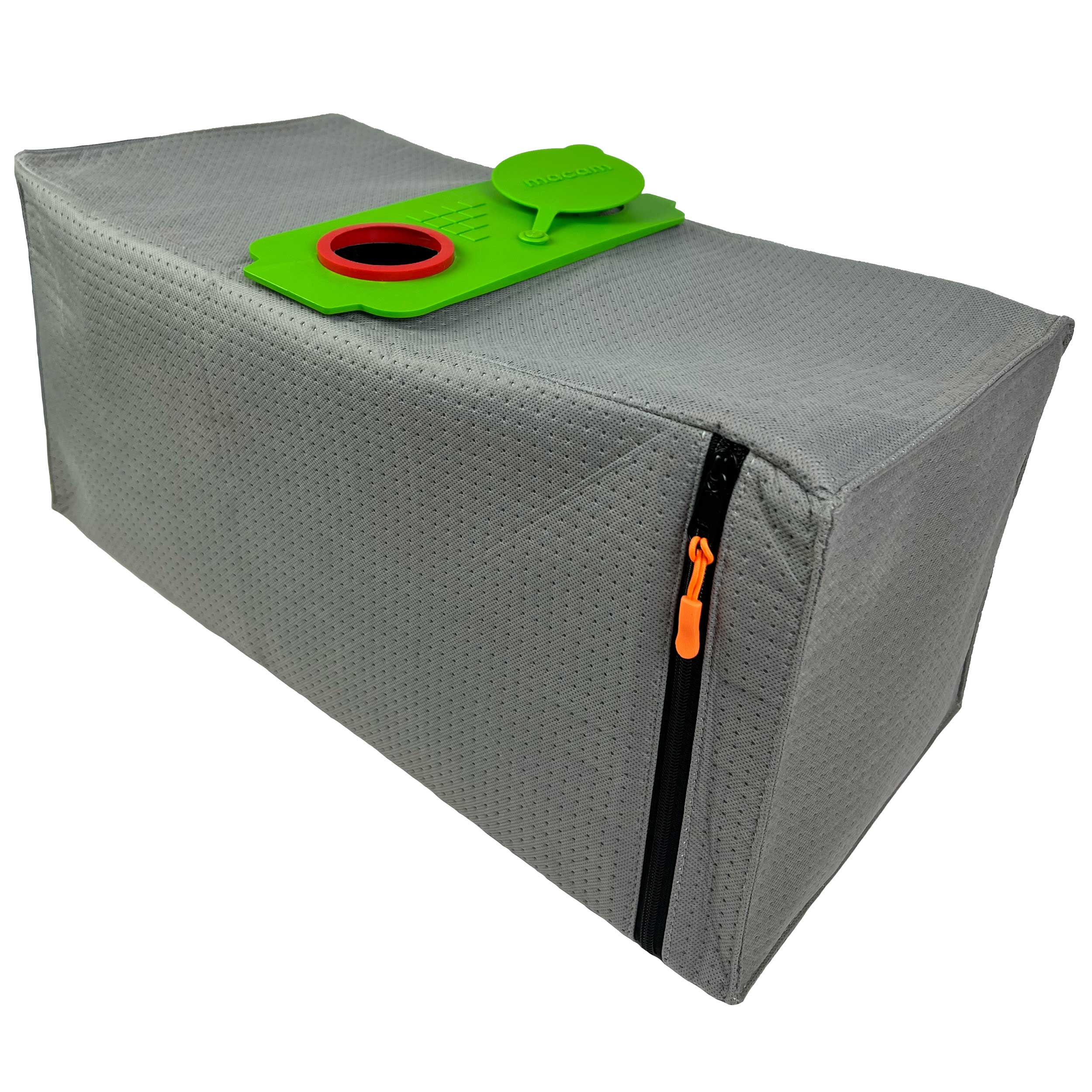 Reusable dust bag for Festool CT 25 dust extractor - side view