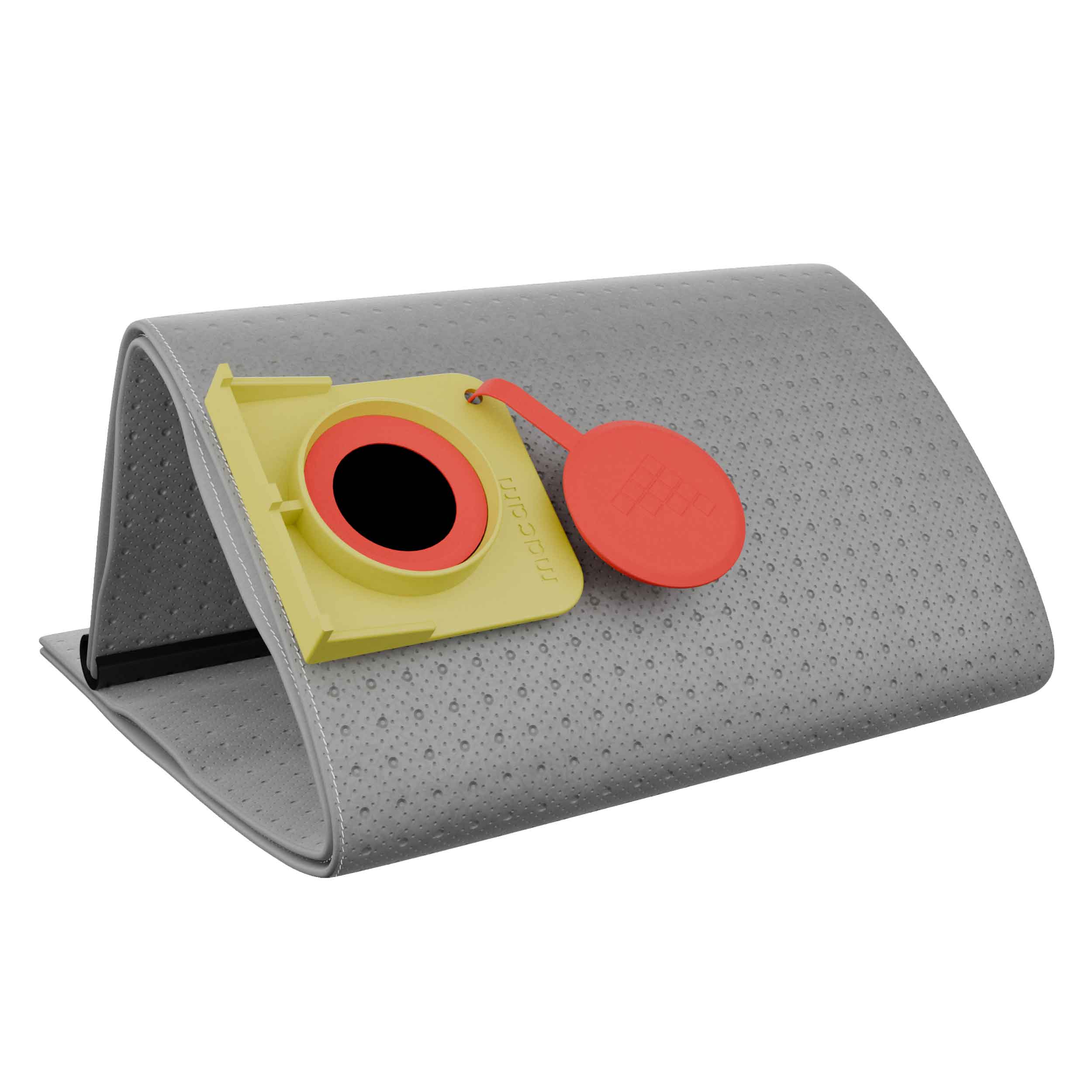 Reusable dust bag for Mirka DEXOS 1217 M AFC dust extractor - left side view