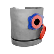 Reusable dust bag for Nilfisk Multi II 22, 22 Inox and 22 T vacuum - side view